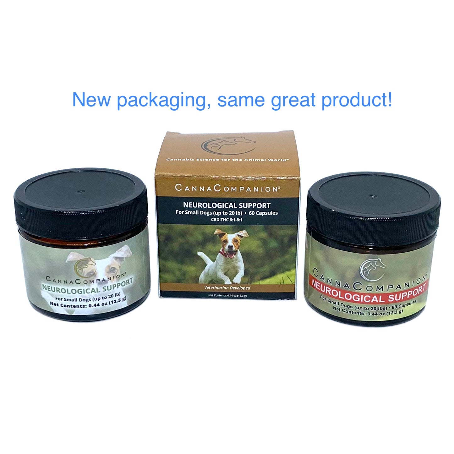 Neurological Support CBD Capsules for Small Dogs <20 lb