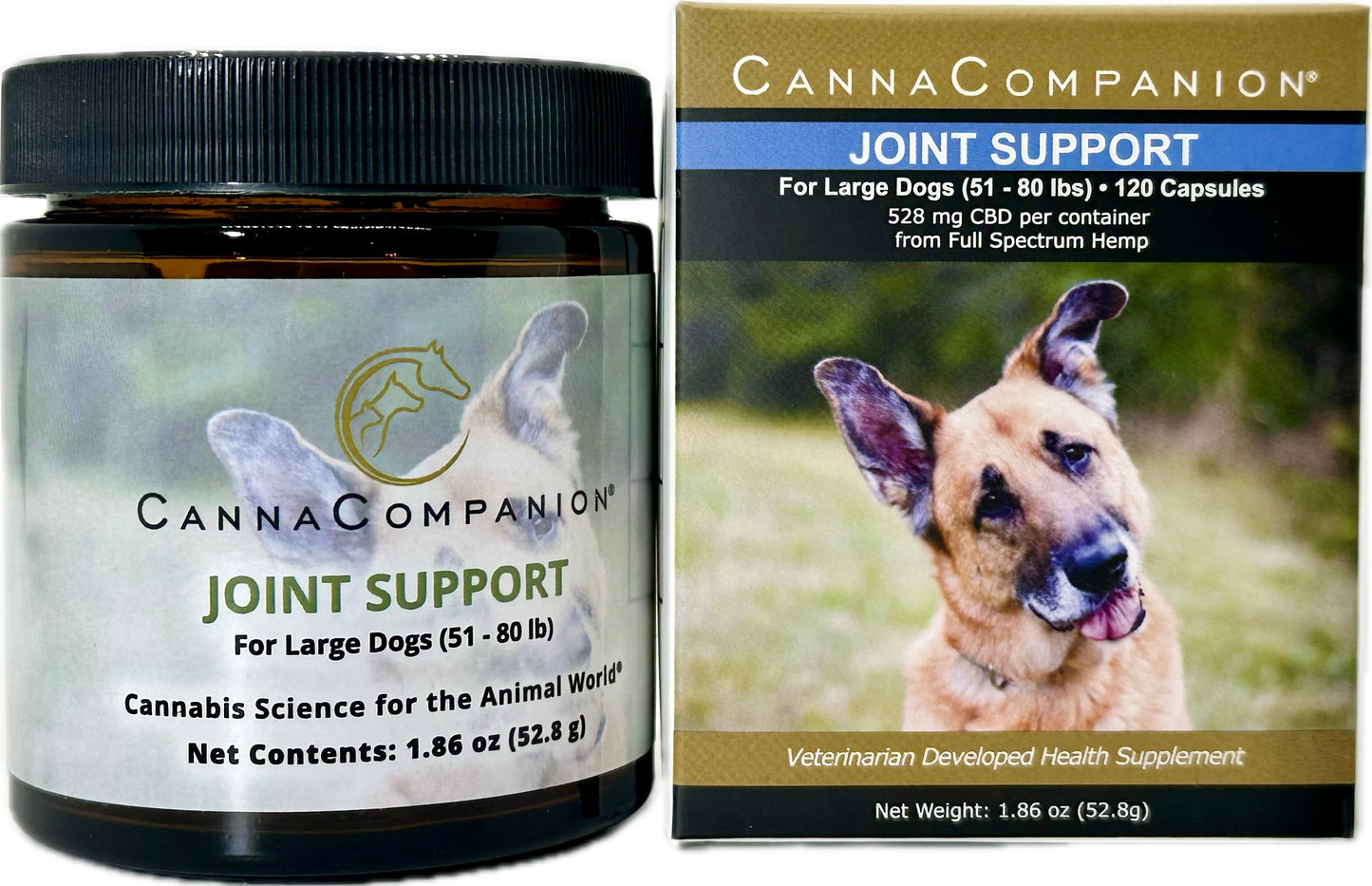 Joint Support CBD Capsules for Large Dogs 51-80 lb