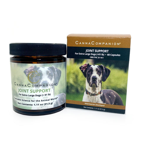 Joint Support CBD Capsules for Extra Large Dogs >81 lb (60 count)