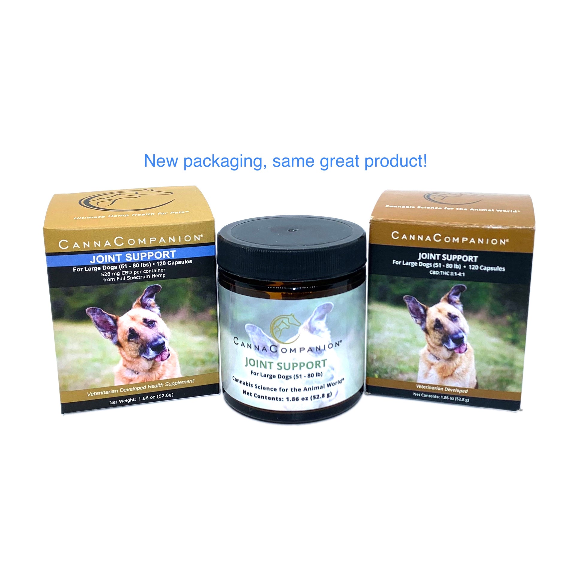 New packaging, same great product!