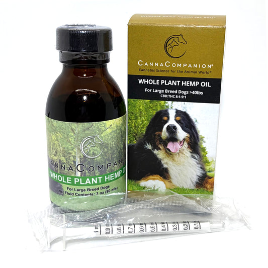 Whole Plant Hemp CBD Oil For Large Dogs >40 lb