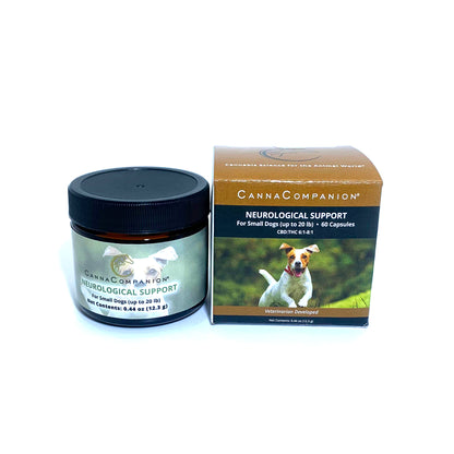 Neurological Support CBD Capsules for Small Dogs <20 lb