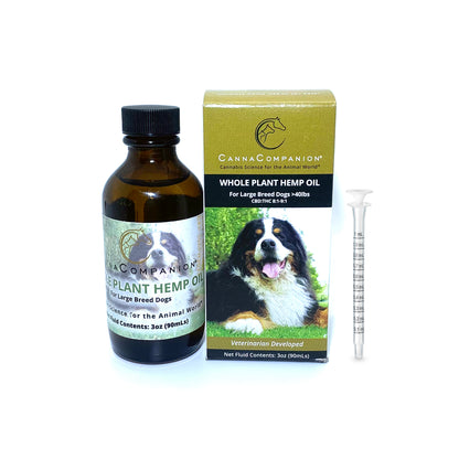 Whole Plant Hemp CBD Oil For Large Dogs >40 lb