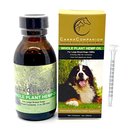 Whole Plant Hemp CBD Oil For Large Dogs >40 lb