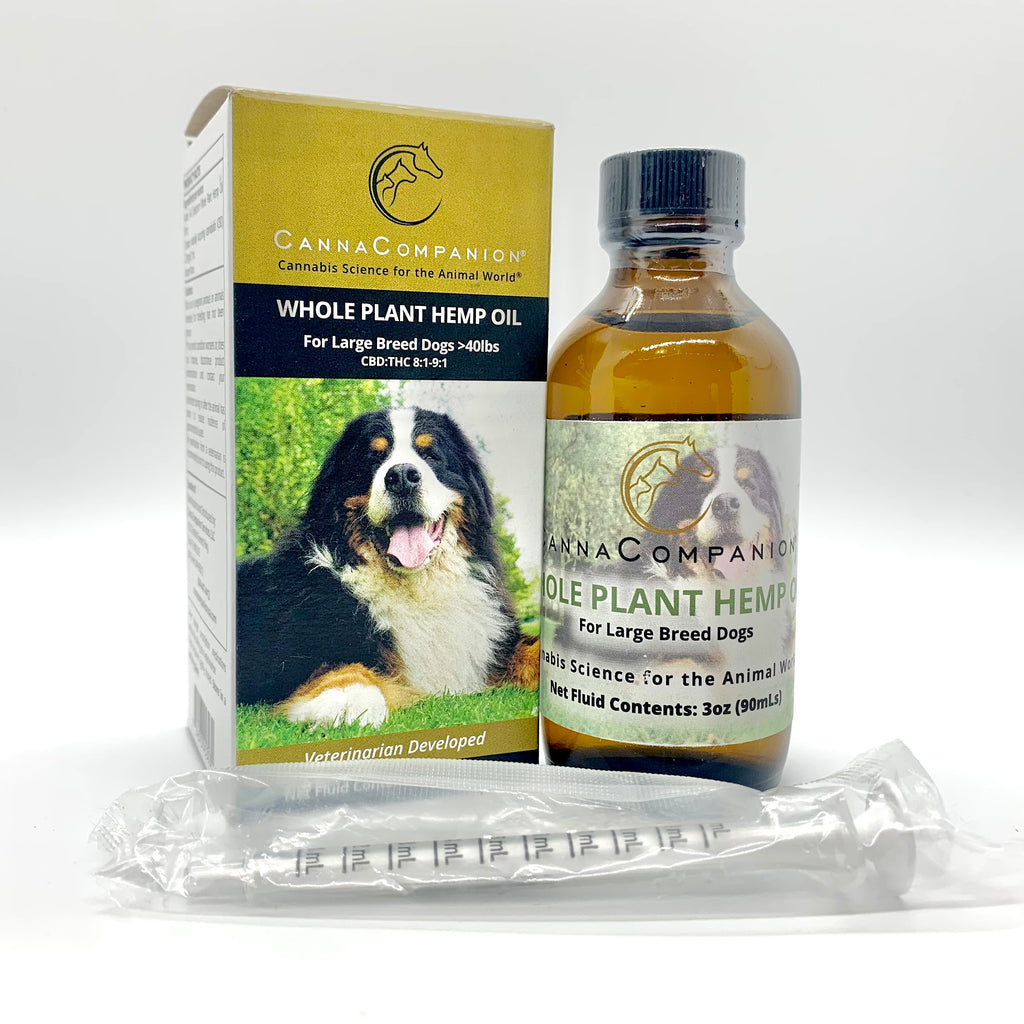 Whole Plant Hemp Oil For Large Dogs >40 lb