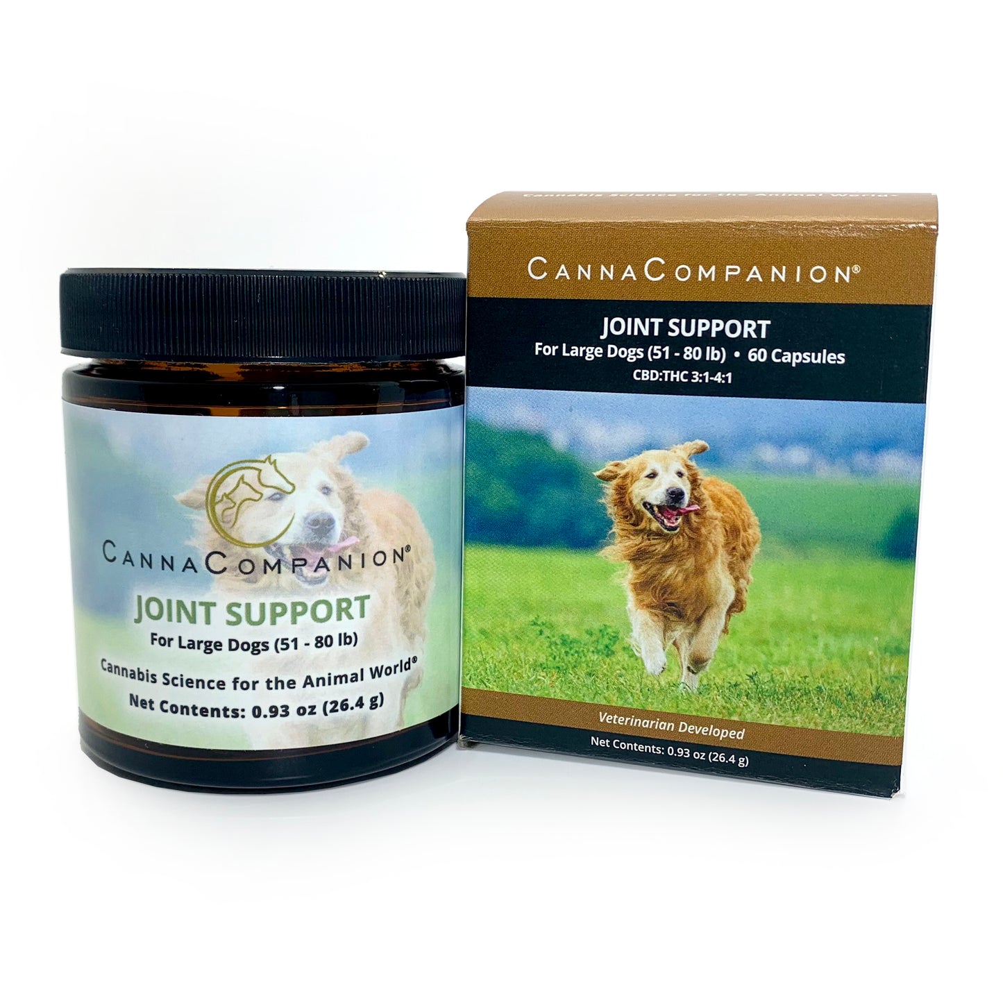 Joint Support CBD Capsules for Large Dogs 51-80 lb