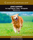 Joint Support CBD Capsules for Large Dogs 51- 80 lb (60 count)