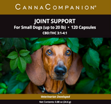 Joint Support CBD Capsules for Small Dogs <20 lb (120 count)