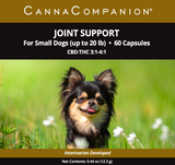 Joint Support CBD Capsules for Small Dogs <20 lb (60 count)