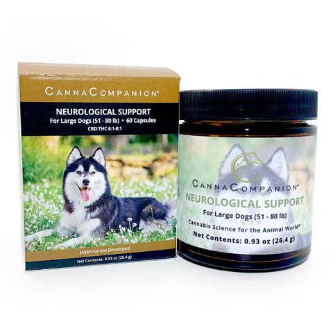 Neurological Support CBD Capsules for Large Dogs 51-80 lb (60 count)