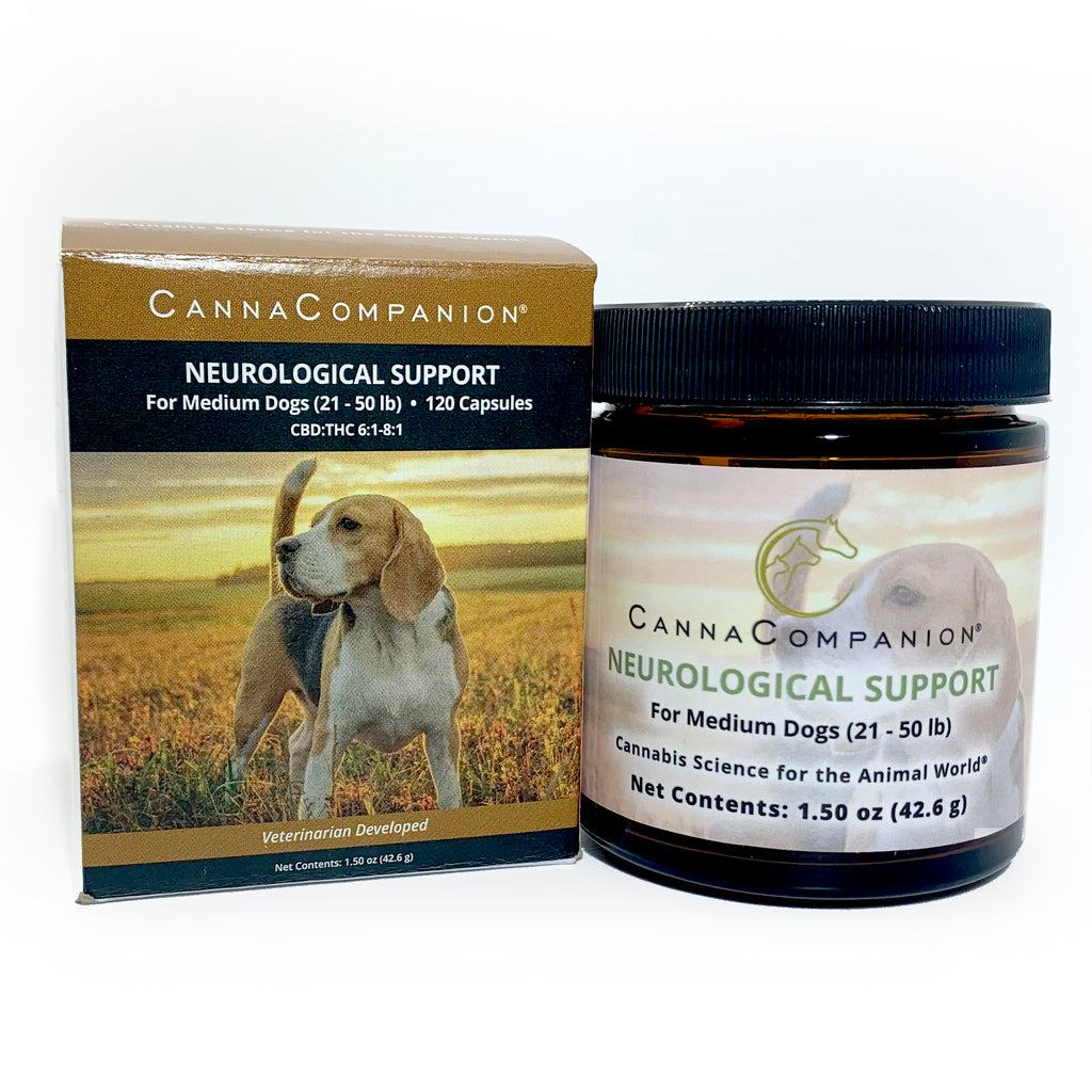 Neurological Support CBD Capsules for Medium Dogs 21-50 lb (120 count)