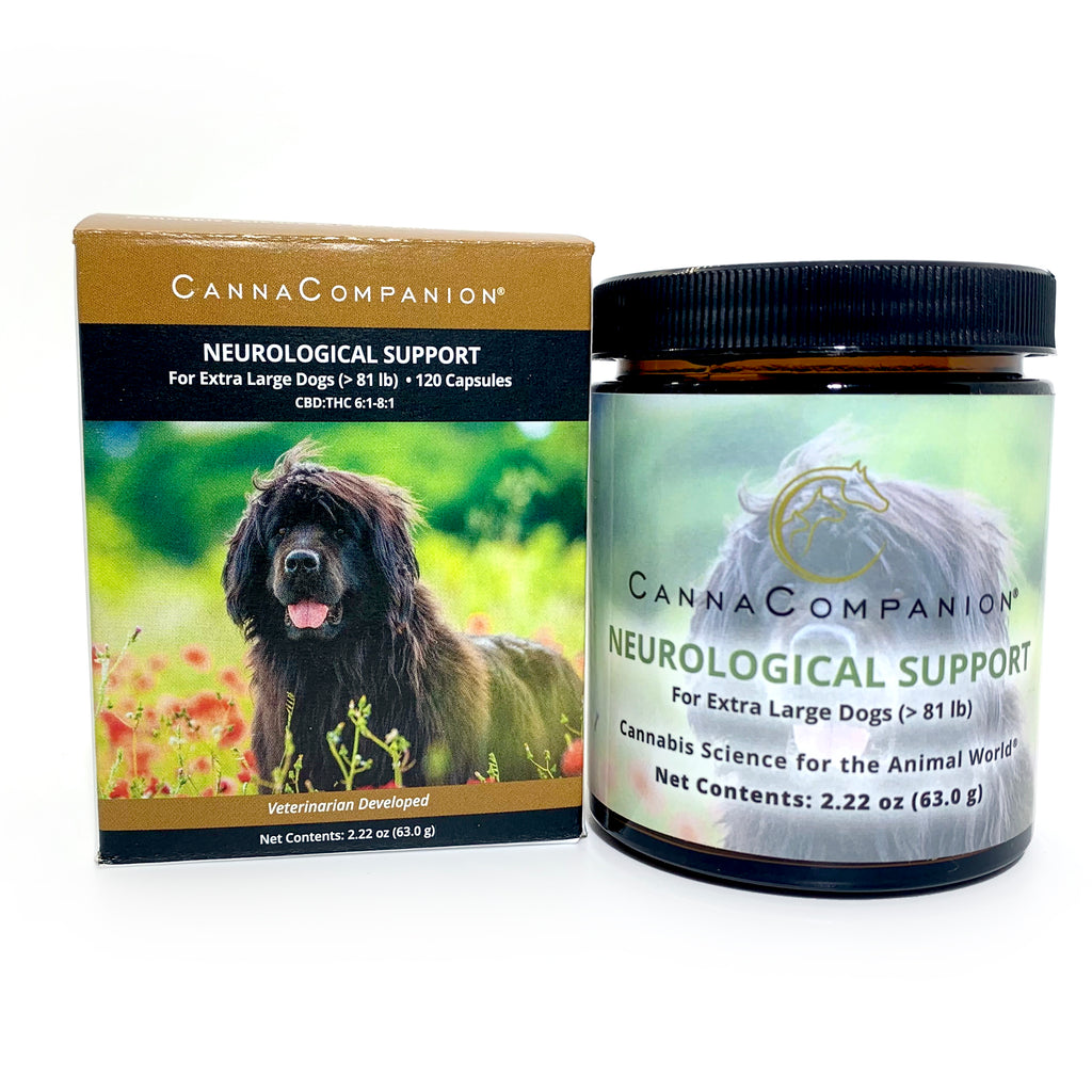 Neurological Support CBD Capsules for Extra Large Dogs >81 lb (120 count)
