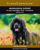 Neurological Support CBD Capsules for Extra Large Dogs >81 lb (120 count)